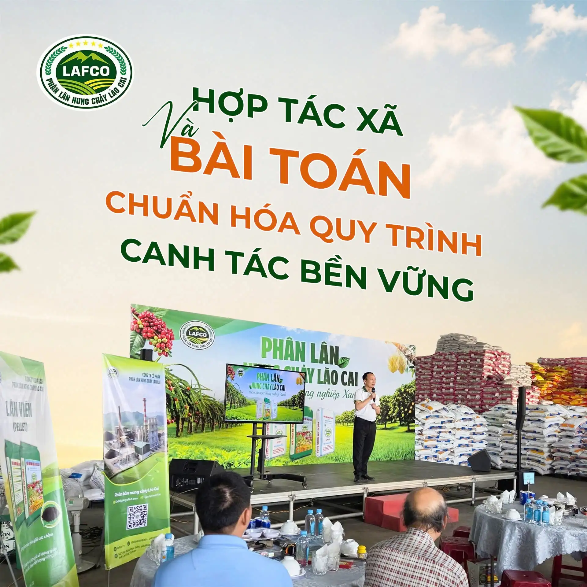 Hợp tác xã và bài toán chuẩn hóa quy trình canh tác bền vững