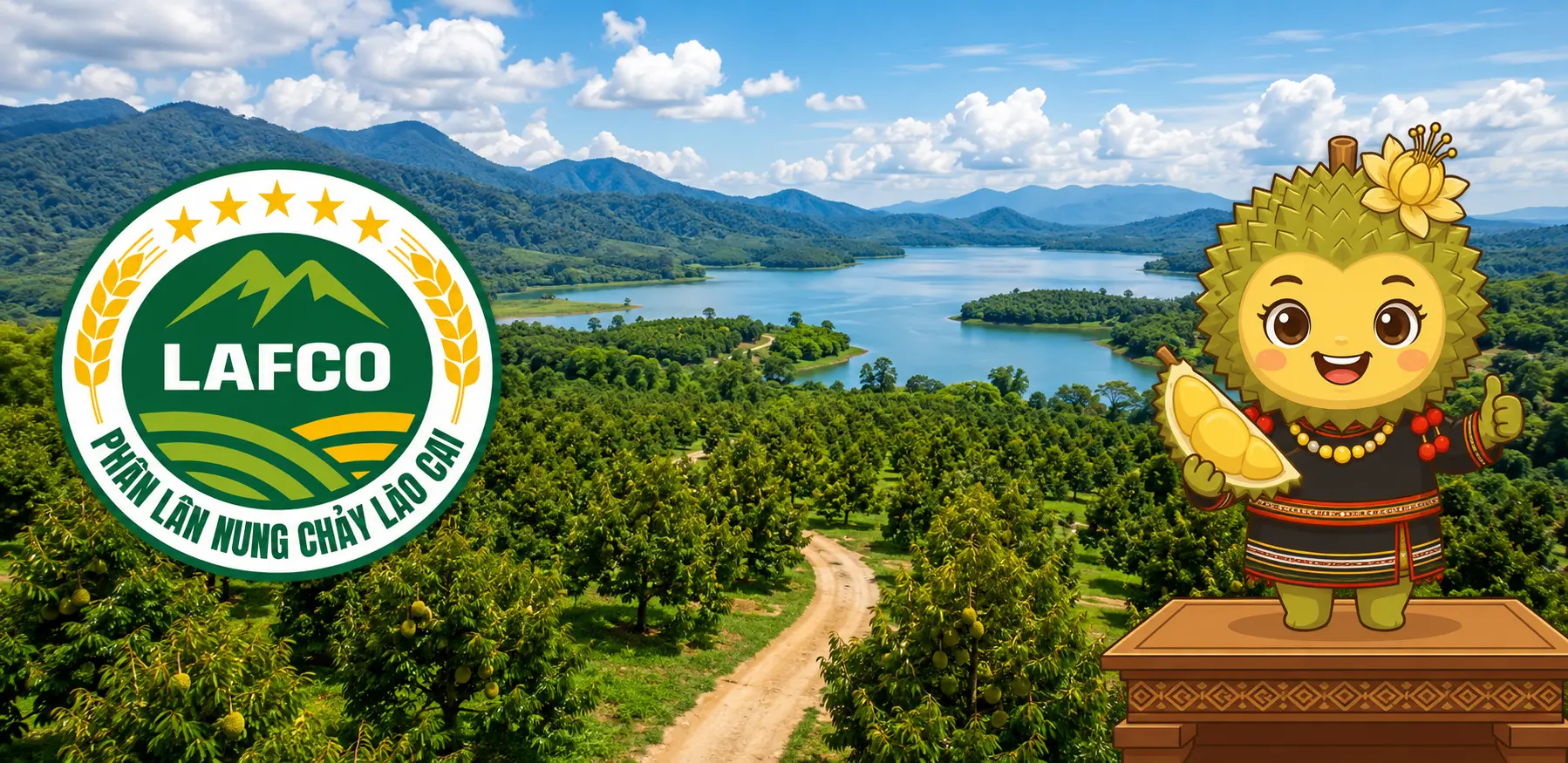 Phân Lân Nung Chảy Lào Cai tại Lễ Hội sầu riêng Dak Lak 2026